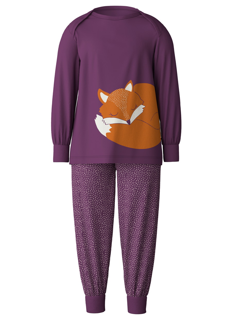 Kids - Pyjama with cuff made of 100% Cotton in Purple, , from the Toddlers Sleep series by CALIDA