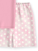 Kinder - Kurz-Pyjama aus 100% Baumwolle in Rosa, Motiv aus Serie Toddlers Soft Ice von CALIDA