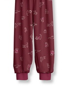 Kinder - Bündchen-Pyjama aus 100% Baumwolle in Rot,  aus Serie Family & Friends von CALIDA, Vorderansicht, Weißer Hintergrund