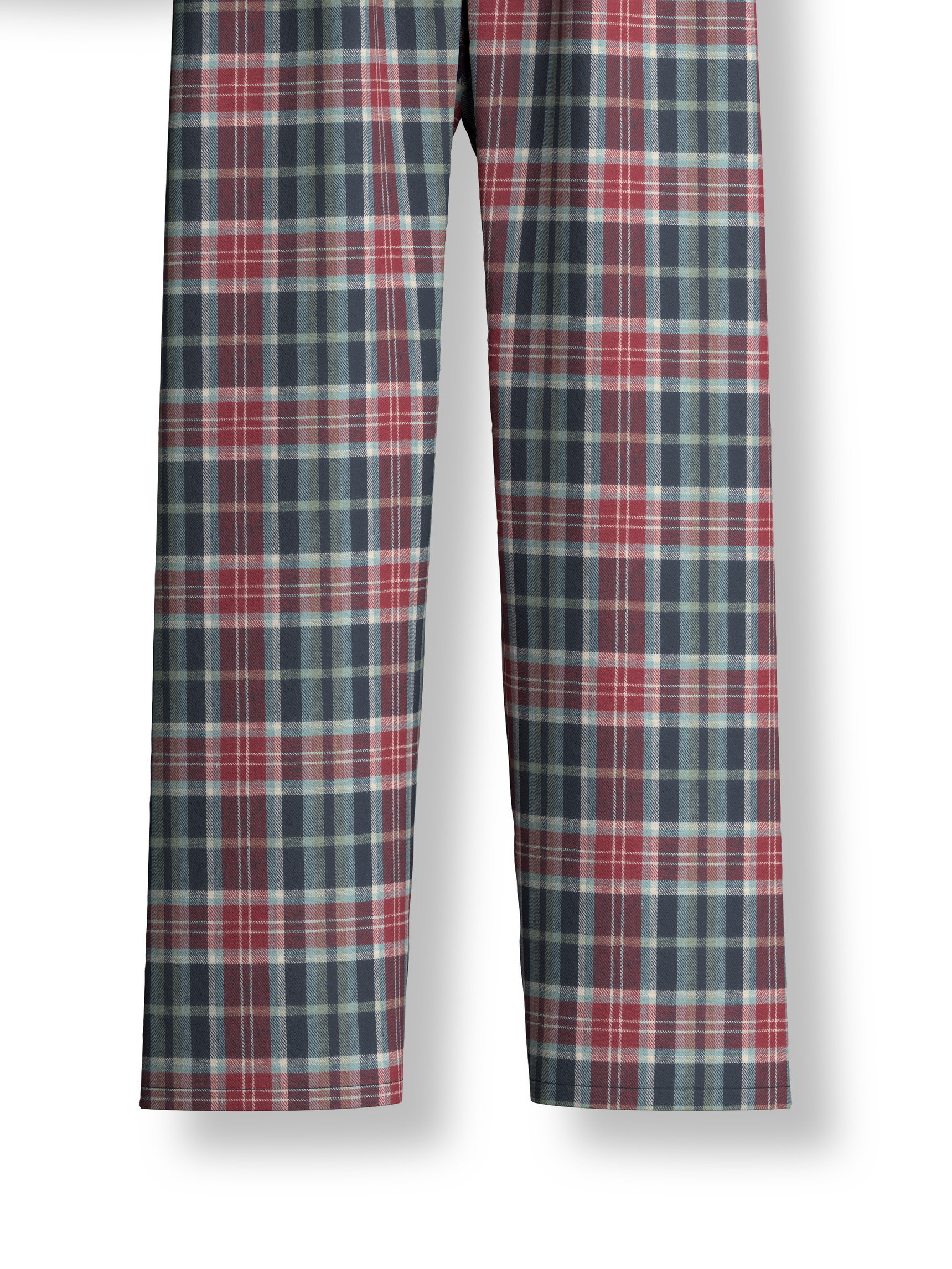 Kinder - Pyjama, lang aus 100% Baumwolle in Blau,  aus Serie Family & Friends von CALIDA, Vorderansicht, Weißer Hintergrund