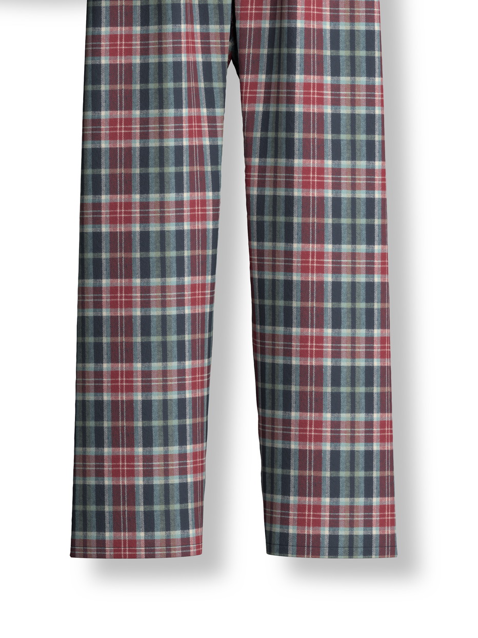 Kinder - Pyjama, lang aus 100% Baumwolle in Blau,  aus Serie Family & Friends von CALIDA, Vorderansicht, Weißer Hintergrund