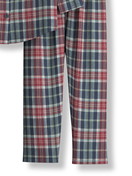Kinder - Pyjama, lang aus 100% Baumwolle in Blau,  aus Serie Family & Friends von CALIDA, Vorderansicht, Weißer Hintergrund