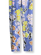 Kids - Pyjamas, long made of 100% Cotton in Purple, , from the Kids Flowers series by CALIDA, Front view, White background