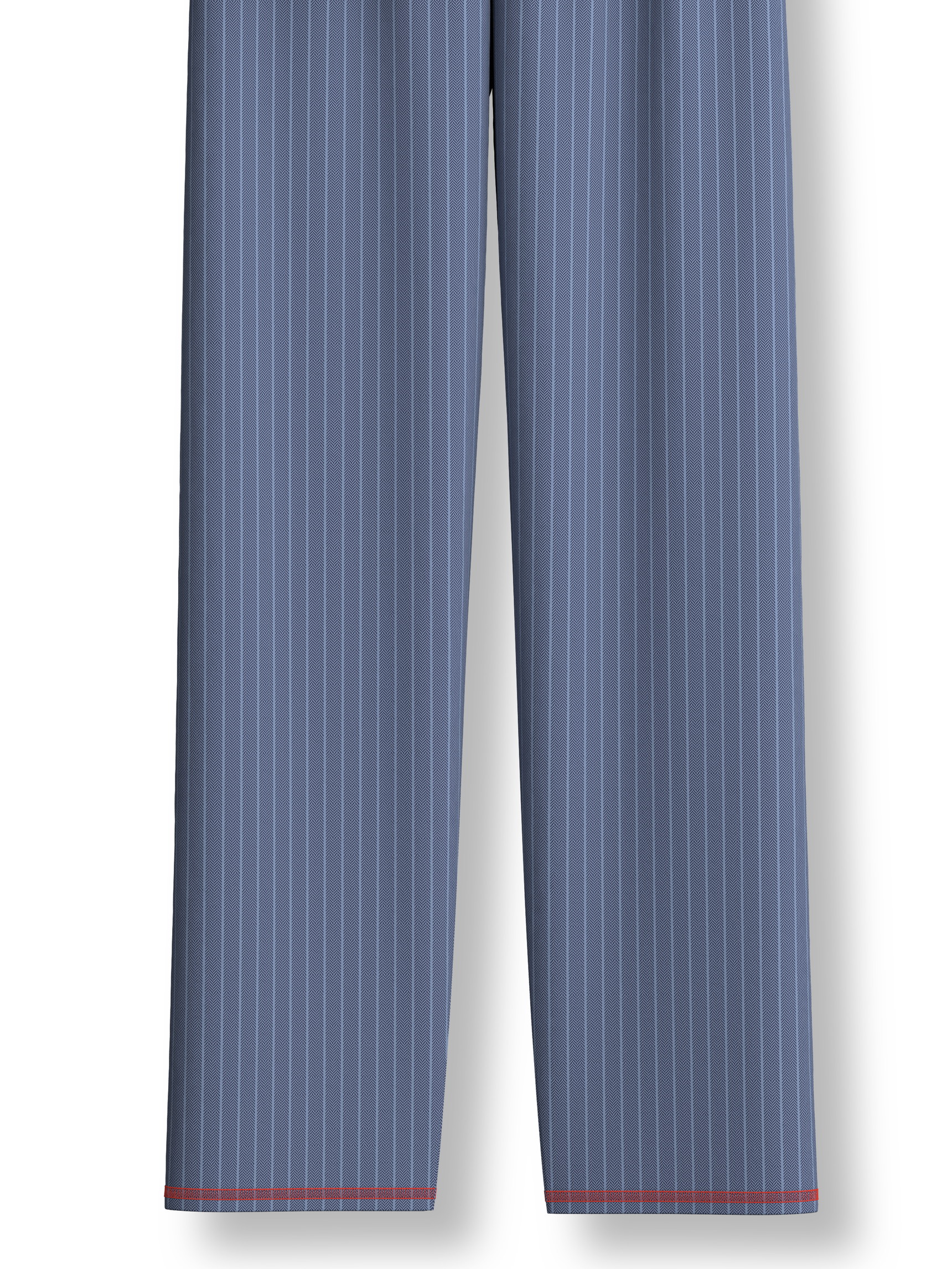 Kids - Pyjamas, long made of 100% Cotton in Blue, , from the Kids Outdoor series by CALIDA, Front view, White background