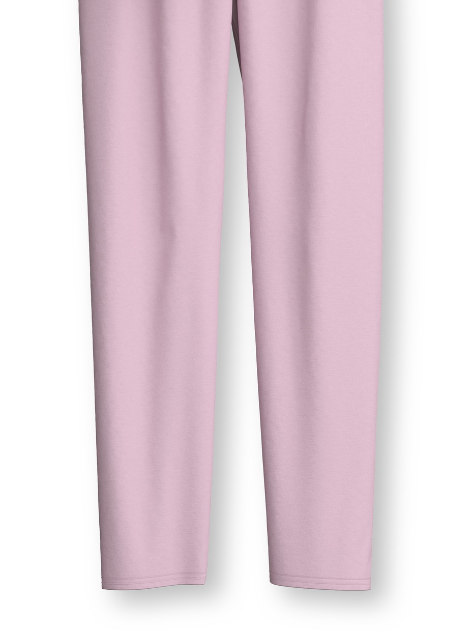 Figli - Pigiami, lunghi in 100% cotone di colore Rosa chiaro, , della serie Kids Cat di CALIDA, Vista frontale, Sfondo bianco