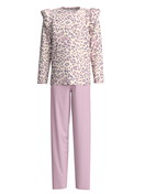 Kinder - Pyjama, lang aus 100% Baumwolle in Hellpink,  aus Serie Kids Cat von CALIDA