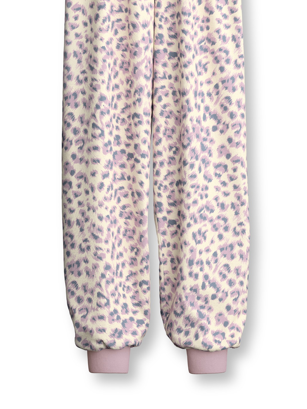 Kinder - Bündchen-Pyjama aus 100% Baumwolle in Hellpink,  aus Serie Kids Cat von CALIDA, Vorderansicht, Weißer Hintergrund