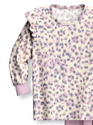Kids - Pyjama with cuff made of 100% Cotton in Purple, , from the Toddlers Cat series by CALIDA, Front view, White background