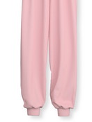 Enfant - Pyjama avec bords élastiques en 100% coton de couleur Rose, À motifs, de la série Kids Ski Resort de CALIDA, Vue de face, Fond blanc