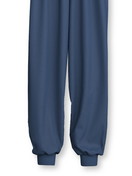 Enfant - Pyjama avec bords élastiques en 100% coton de couleur Bleu, Motif, de la série Kids Ski Resort de CALIDA, Vue de face, Fond blanc