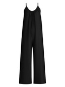 Damen - Jumpsuit aus Baumwolle in Schwarz, Einfarbig aus Serie Favourites Layering von CALIDA