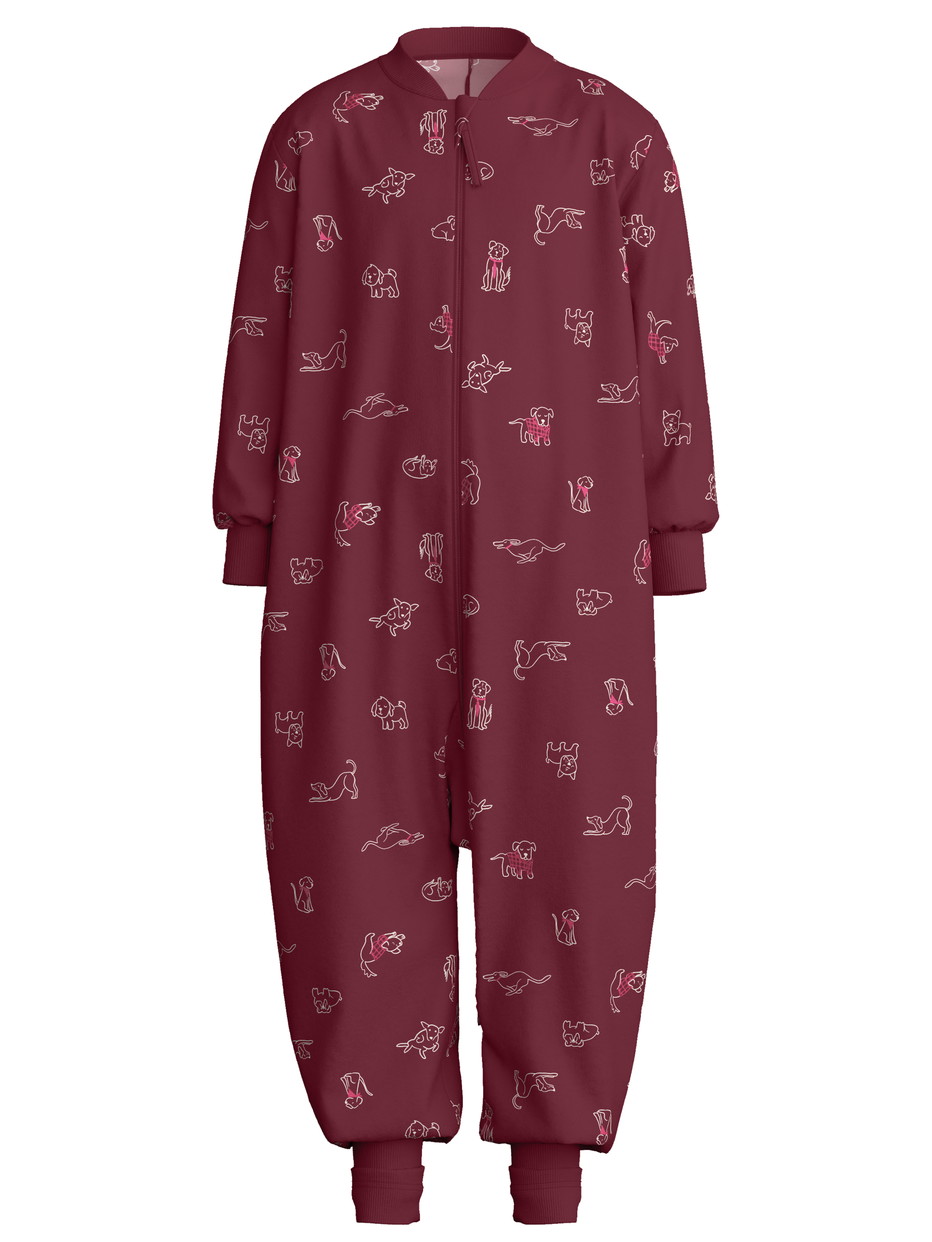 Kinder - Jumpsuit aus 100% Baumwolle in Rot,  aus Serie Family & Friends von CALIDA