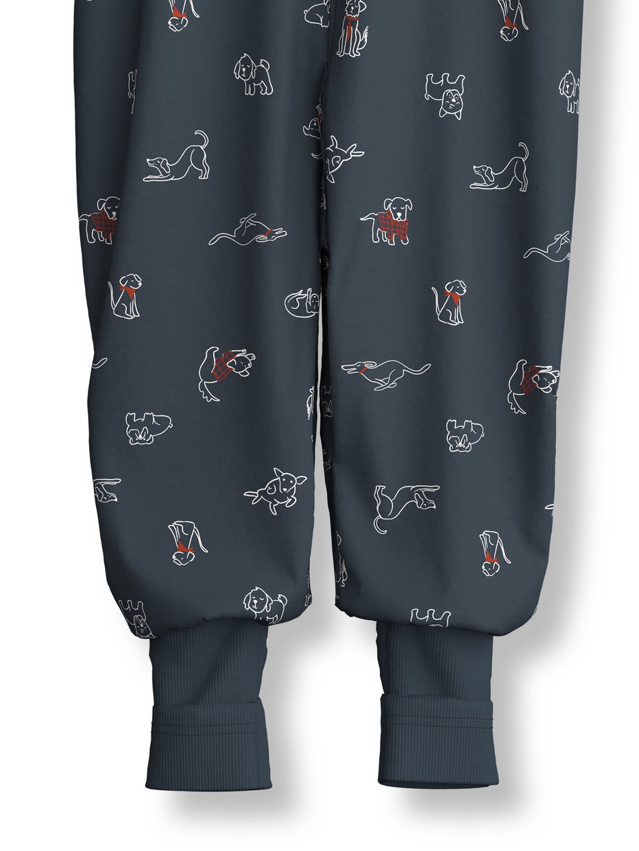 Kinder - Jumpsuit aus 100% Baumwolle in Grau,  aus Serie Family & Friends von CALIDA, Vorderansicht, Weißer Hintergrund