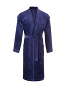 Homme - Peignoir en 100% coton de couleur Bleu, Unicolore, de la série After Shower de CALIDA