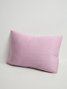 Women model is wearing Pillowcase made of Modal in Purple, Unicoloured from the DSW Balancing series by CALIDA, Front view