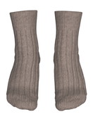 Herren - Wollsocken aus Wolle in Braun, Einfarbig aus Serie RMX Flannel Mood von CALIDA